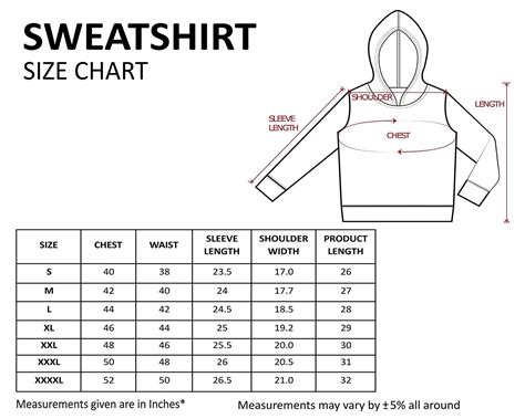 nike hoodie size chart uk